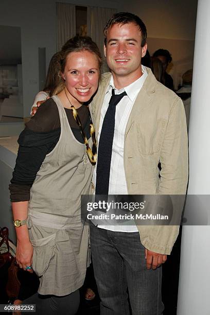 Colleen Herman and Ryan Boyle attend PROJECT RUFFWAY Fashion Show to Benefit STRAY FROM THE HEART at 650 Sixth Avenue on May 21, 2007 in New York...