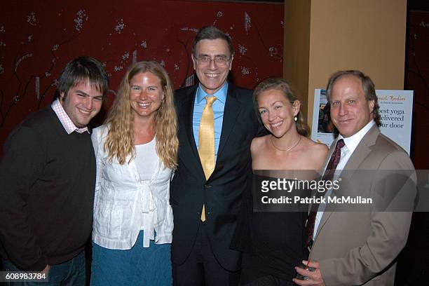 Marshall Heyman, Deborah Schoeneman, Jimmy Finkelstein, Jessica Craig Martin and Phil Witt attend HAMPTON STYLE Celebrates the Launch of the 2007...