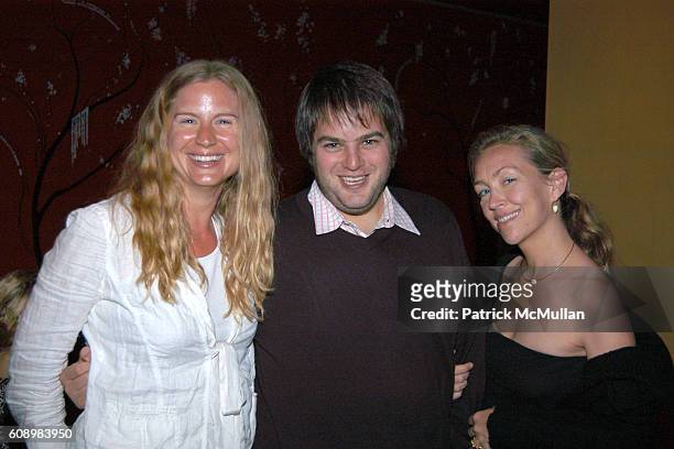 Deborah Schoeneman, Marshall Heyman and Jessica Craig Martin attend HAMPTON STYLE Celebrates the Launch of the 2007 SEASON at Monkey Bar on May 21,...