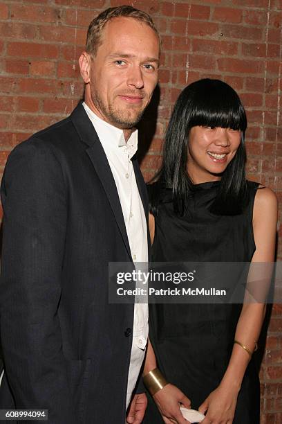 Christian Jankowski and Cynthia Leung attend The Kitchen Spring Gala Benefit 2007 at The Puck Building on May 23, 2007 in New York City.