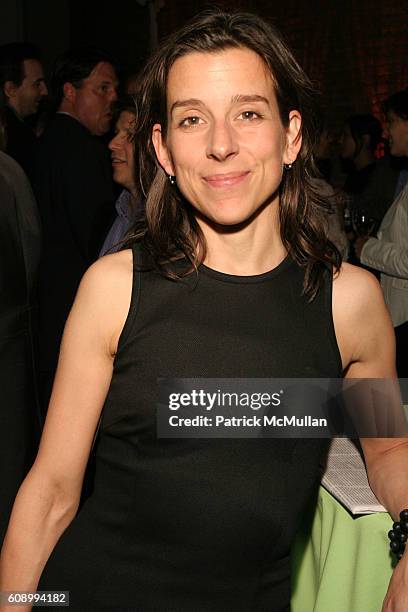 Nina Katchadourian attends The Kitchen Spring Gala Benefit 2007 at The Puck Building on May 23, 2007 in New York City.