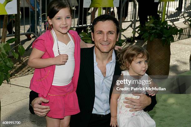 Jamie Gelman, Michael Gelman and Misha Gelman attend "Shrek the Third" Dreamworks Special Screening at Chelsea Clearview Cinemas on May 14, 2007 in...