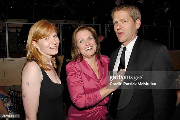 Anna Marie Cox, Elizabeth Edwards and Jay Carney attend TIME Magazine's 100 Most Influential People 2007 at Jazz at Lincoln Center on May 8, 2007 in...