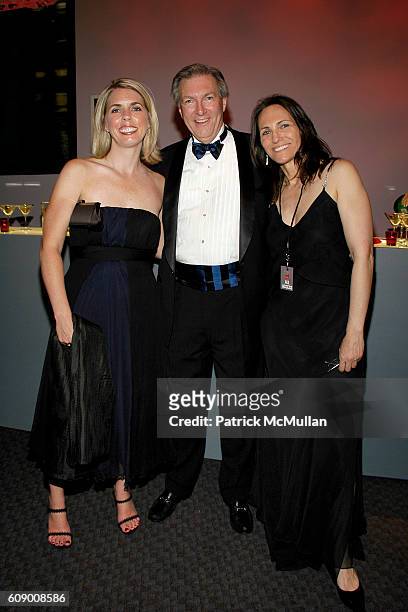 Barbara Kashion, Peter Britton and Andrea Costa attend TIME Magazine's 100 Most Influential People 2007 at Jazz at Lincoln Center on May 8, 2007 in...