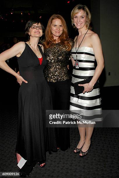 Linda Luscombe, Mary Stengel and Julie Hera attend TIME Magazine's 100 Most Influential People 2007 at Jazz at Lincoln Center on May 8, 2007 in New...