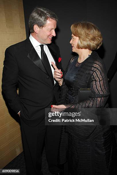 David Westin and Ann Moore attend TIME Magazine's 100 Most Influential People 2007 at Jazz at Lincoln Center on May 8, 2007 in New York City.