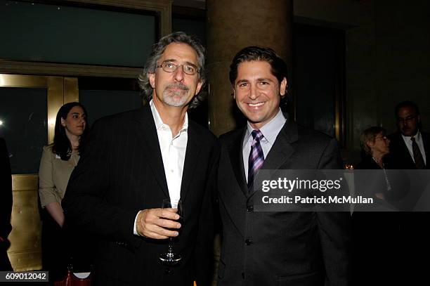 John Leventhal and Daniel Gross attend ; PAX/Real Solutions to Gun Violence Seventh Annual Benefit Gala at Cipriani Wall St on May 15, 2007 in New...