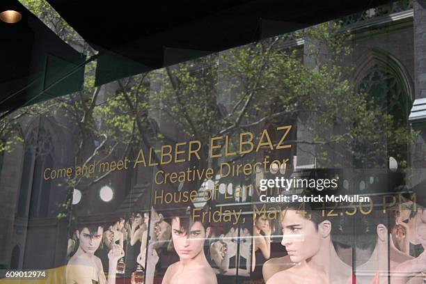 Atmosphere at ALBER ELBAZ & SAKS FIFTH AVENUE Host Special Fragrance Signing of RUMEUR at Saks Fifth Avenue on May 4, 2007 in New York City.