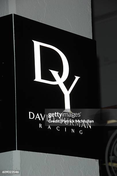 Atmosphere at DAVID YURMAN presents the DAVID YURMAN RACECAR and the Fall 2007 Men's Collection at Classic Car Club Manhattan N.Y.C. On May 1, 2007...