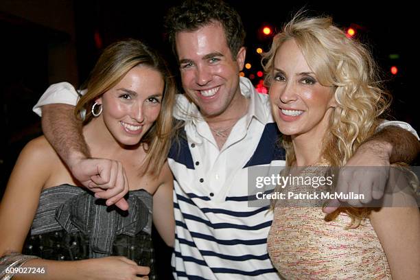 Anya Assante, Kristian Laliberte and Tracy Stern attend UNRULY HEIR Private Launch Party at Bella's on May 9, 2007 in New York City.