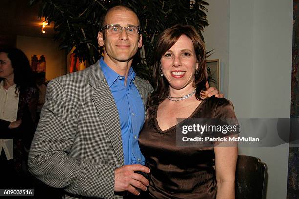 Jonathon Blum and Mara Blum attend Kent Kleinmans 75th Birthday Celebration at 140 5 Avenue on May 12, 2007 in New York City.