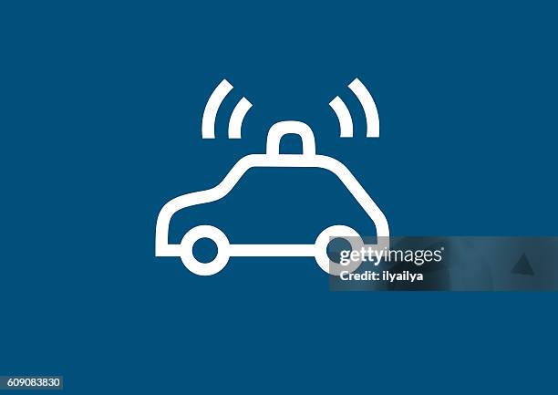 ilustraciones, imágenes clip art, dibujos animados e iconos de stock de estacionamiento sin servicio de valet de icono de campo - autonomous vehicle lidar