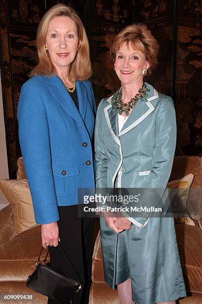 Anne Eisenhower Flottl and Jackie Weld Drake attend 995 Fifth Hosts Casita Maria Committee Cocktail Reception '07 at 995 Fifth Avenue on May 3, 2007...