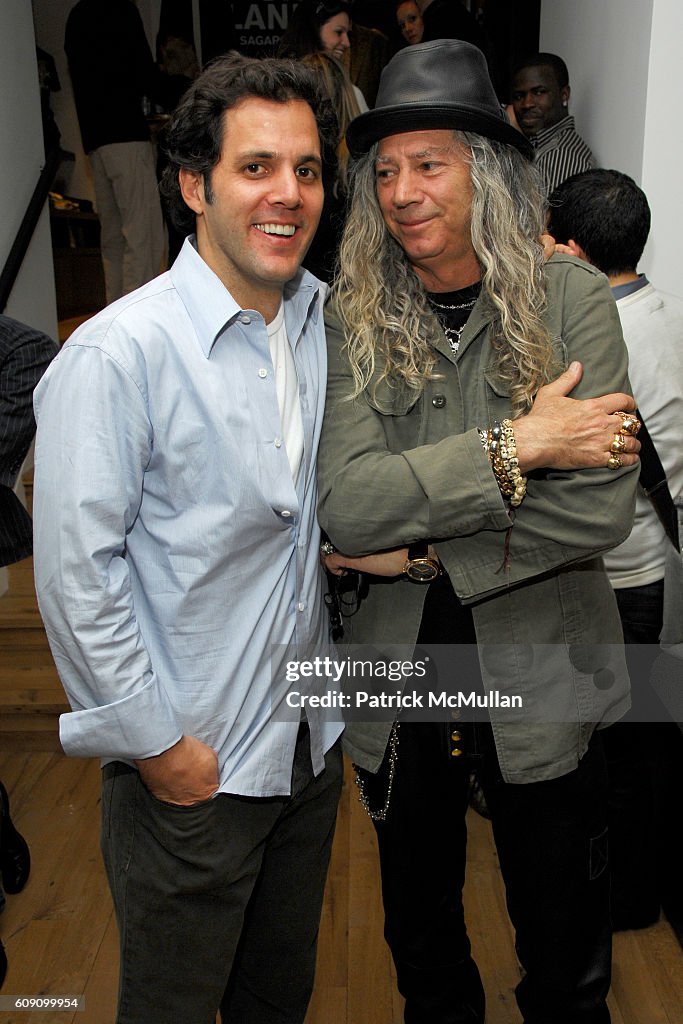 James Perse and Tommy Perse attend JAMES PERSE Men's Boutique Launch ...