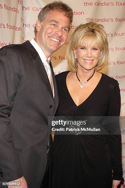 Jeff Konigsberg and Joan Lunden attend THE CANDIE'S FOUNDATION 4th Annual "THE EVENT TO PREVENT" at Cipriani 42nd Street on May 10, 2007 in New York...