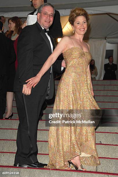 Scott Stringer and ? attend The COSTUME INSTITUTE Gala in honor of "POIRET: KING OF FASHION" at The Metropolitan Museum of Art on May 7, 2007 in New...