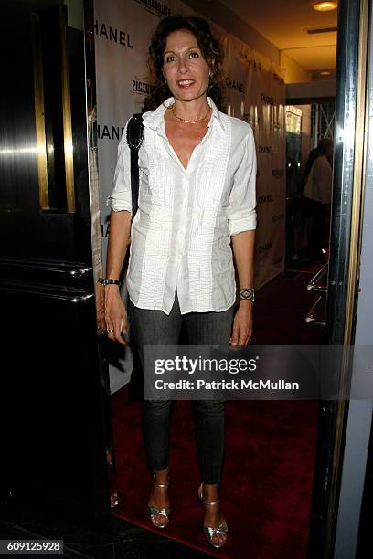 Jacqueline Schnabel attends CHANEL & PICTUREHOUSE SCREENING OF LA VIE EN ROSE at Paris Theater on May 31, 2007 in New York City.