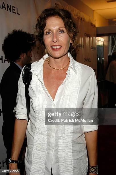 Jacqueline Schnabel attends CHANEL & PICTUREHOUSE SCREENING OF LA VIE EN ROSE at Paris Theater on May 31, 2007 in New York City.