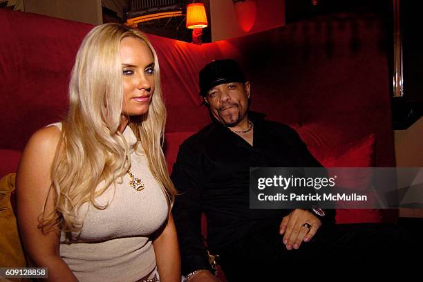 Coco and Ice T attend 15th Anniversary of Phat Fashions Hosted by Kimora Lee Simmons and Russell Simmons at Cipriani 23rd st. NYC on February 2, 2007.