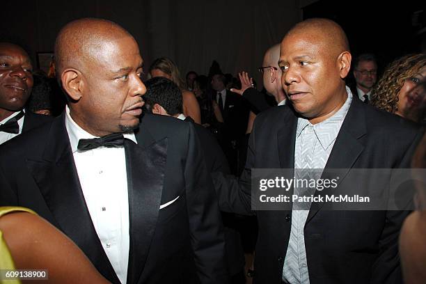 Forest Whitaker and Kenn Whitaker attend ; VANITY FAIR Oscar Party at Morton's on February 25, 2007 in Los Angeles, CA.