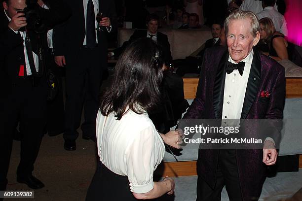 Kate O'Toole and Peter O'Toole attend VANITY FAIR Oscar Party at Morton's on February 25, 2007 in Los Angeles, CA.