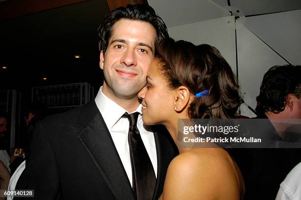 Troy Garity and Simone Bent attend VANITY FAIR Oscar Party at Morton's on February 25, 2007 in Los Angeles, CA.
