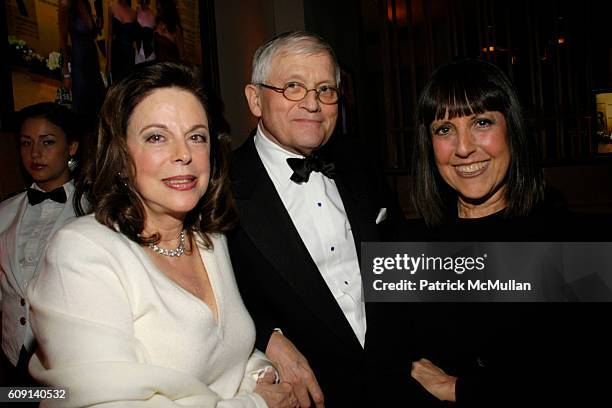 Goldberg, David Hockney and Lisa Robinson attend VANITY FAIR Oscar Party at Morton's on February 25, 2007 in Los Angeles, CA.