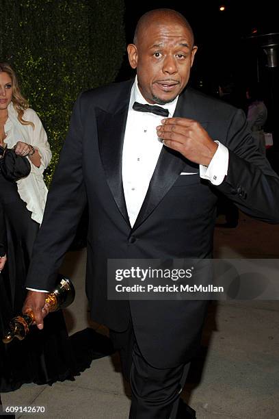 Forest Whitaker attends VANITY FAIR Oscar Party at Morton's on February 25, 2007 in Los Angeles, CA.