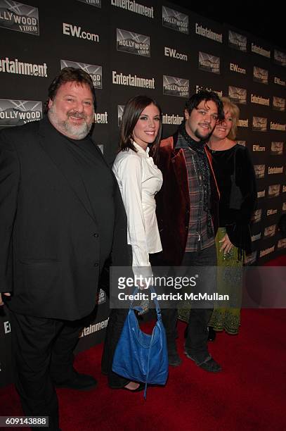 Phil Margera, Missy Rothstein, Ban Margera and April Margera attend Entertainment Weekly annual Academy Awards viewing party at Elaine's N.Y.C. On...
