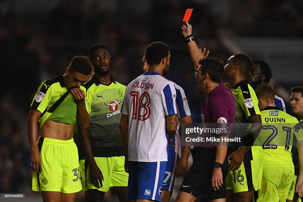 Brighton & Hove Albion v Reading - EFL Cup Third Round