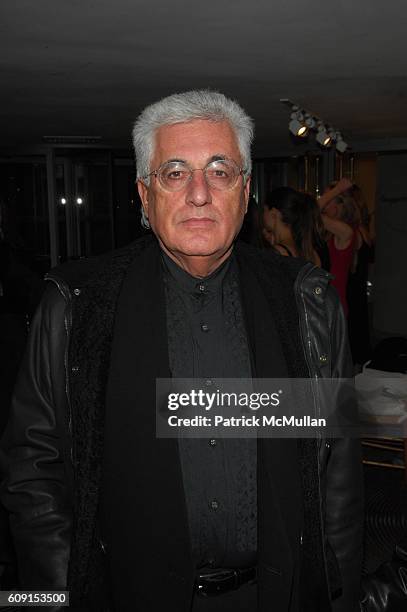 Germano Celant attends Marina Abromovic 6oth birthday celebration at Solomon R Guggenheim Museum N.Y.C. On February 24, 2007.