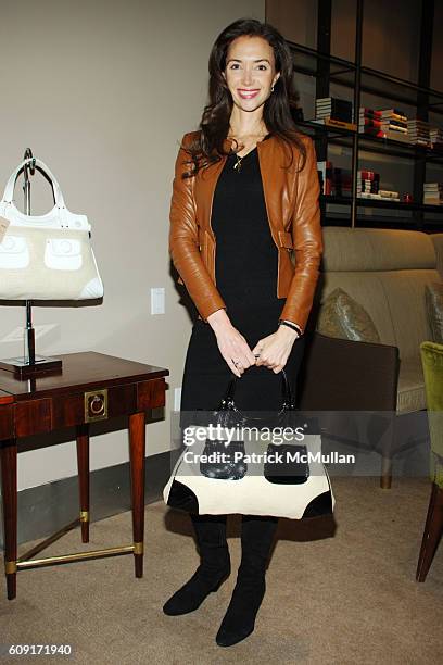 Olivia Chantecaille attends FELIX REY Valentine's Day Tea Party hosted by Lily Rafii and Sulaika Zarrouk at The Core Club on February 14, 2007 in New...