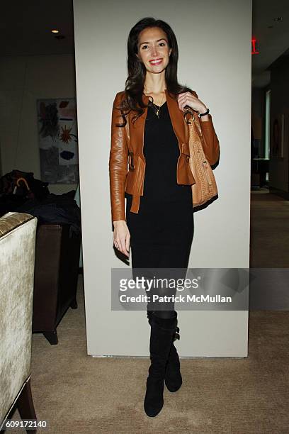 Olivia Chantecaille attends FELIX REY Valentine's Day Tea Party hosted by Lily Rafii and Sulaika Zarrouk at The Core Club on February 14, 2007 in New...