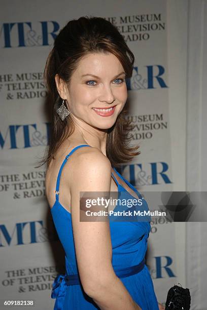 Jodi Applegate attends Museum of Television & Radio Annual Gala at Waldorf-Astoria Hotel on February 8, 2007 in New York.