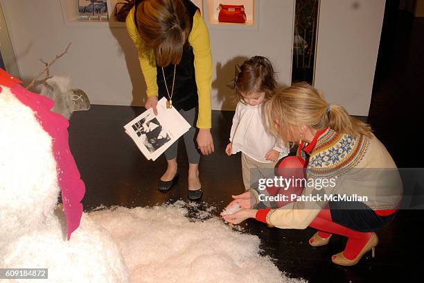 Bea Spade and Jillian Macey attend Jack Spade Fall 2007 Collection at Jack Spade Showroom on February 8, 2007 in New York City.