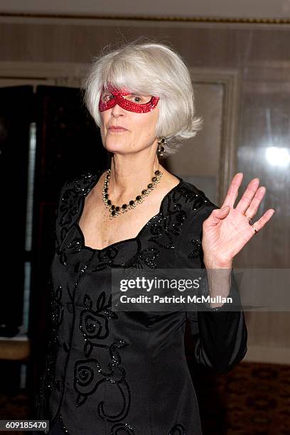 Attends The Jewish Museum's Masked Ball in Celebration of Purim at Waldorf Astoria on February 27, 2007 in New York City.