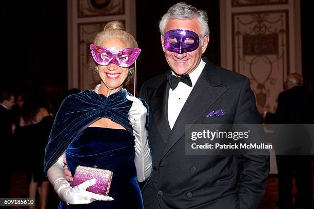 Masqueraders attends The Jewish Museum's Masked Ball in Celebration of Purim at Waldorf Astoria on February 27, 2007 in New York City.