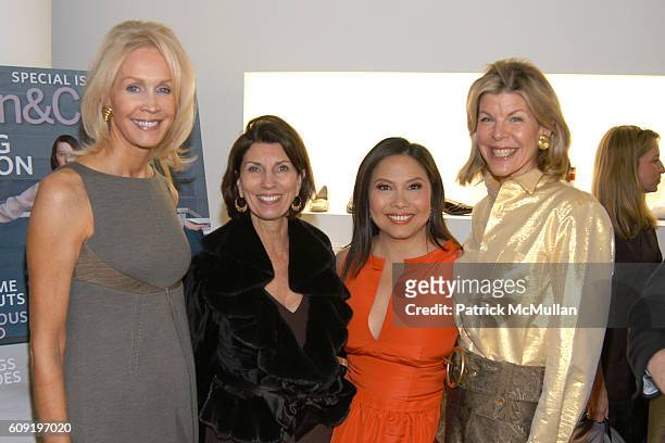Joanne de Guardiola, Pamela Fiori, Taryn Rose and Jamee Gregory attend Cocktail Reception to Celebrate Taryn Rose's New Boutique & View Spring 2007...