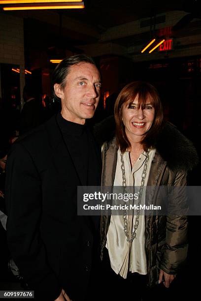 Kim Taipale and Nicole Miller attend ALEXA RAY JOEL Pre-Concert Dinner at Schillers Liquor Bar on February 28, 2007 in New York City.