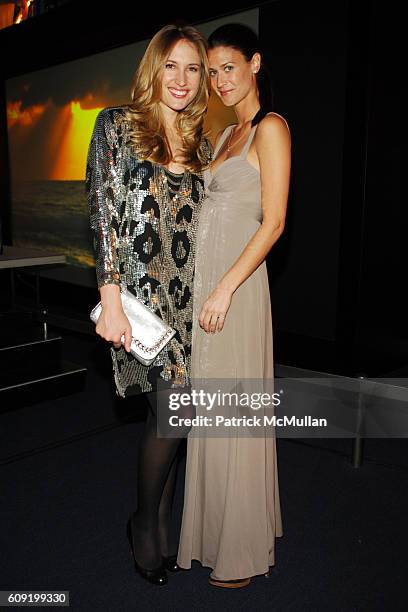 Alison Brokaw and Amanda Richman attend The American Museum of Natural History hosts it's Annual Winter Dance at The American Museum of Natural...