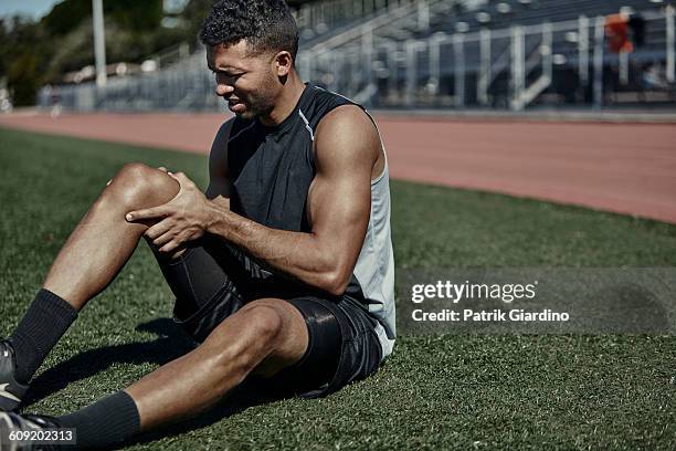 track runners - california strong stockfoto's en -beelden