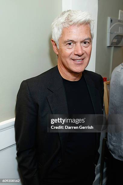 John Frieda attends Vogue Voice of a Century book launch at Matches Fashion on September 20, 2016 in London, England.