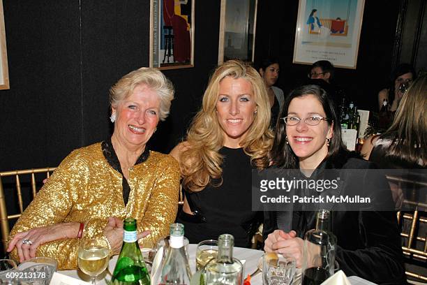 Florence Boyle, Darian Boyle and Alexandra Pelosi attend LIVING BEYOND BELIEF Benefit in Honor of KENNETH COLE at National Arts Club on February 9,...