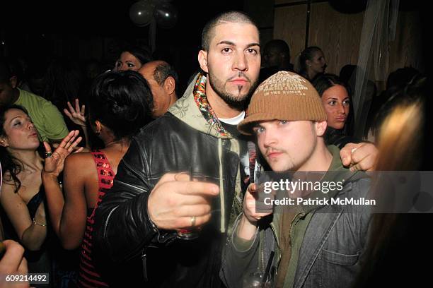 And Robert Iler attend JUDY TEPPERBERG Birthday Celebration at Marquee on February 9, 2007 in New York City.