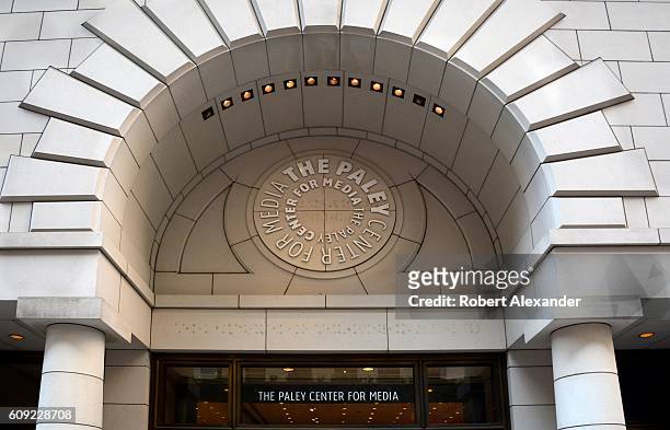 August 26, 2016: The Paley Center for Media, formerly the Museum of Television & Radio and the Museum of Broadcasting founded in 1975 by William S....