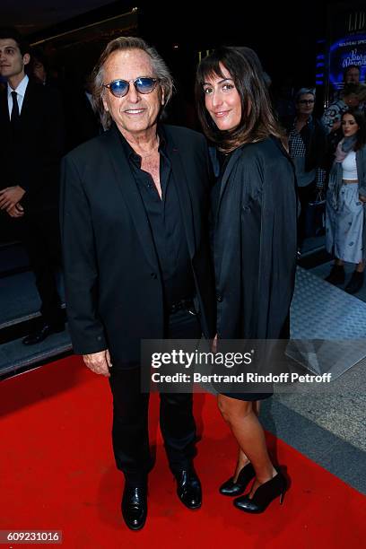 Alexandre Arcady and Sabrina Guigui attend the "Cezanne et Moi" movie Premiere to Benefit 'Claude Pompidou Foundation'. Held at UGC Normandie in...