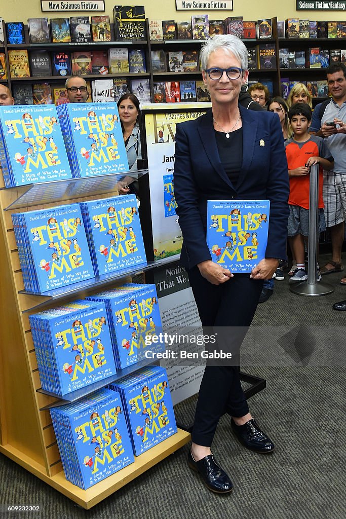 Jamie Lee Curtis Signs Copies Of Her New Book "This Is Me: A Story of Who We Are and Where We Came From"