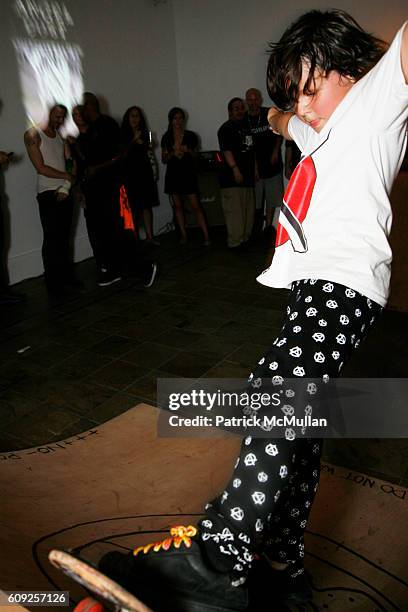 Duke Nicholson attends RICHARD KIDD Presents BOILING DOWN THE 80's Opening Reception at Dactyl on July 19, 2007 in New York City.