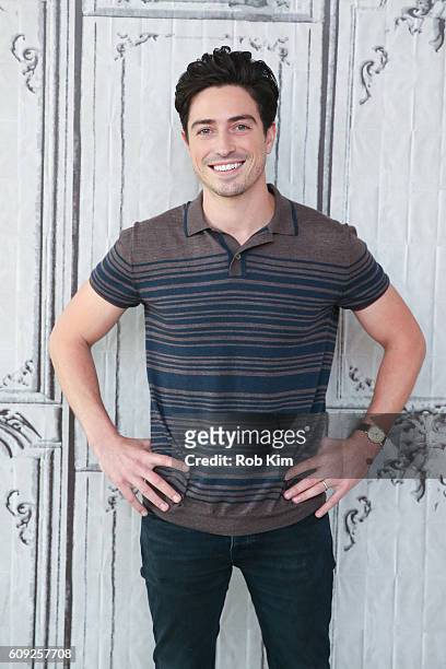 Ben Feldman poses for a photo at the Build Series at AOL HQ on September 20, 2016 in New York City.