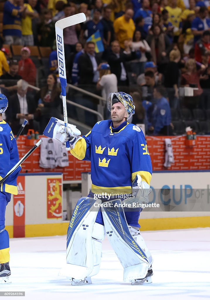 World Cup Of Hockey 2016 - Finland v Sweden